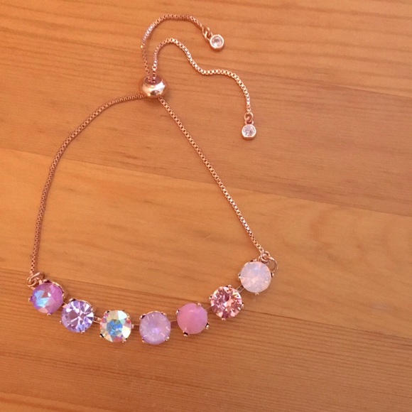 Shades of Purple + Pink Ombré Bracelet - Picture 10 of 13